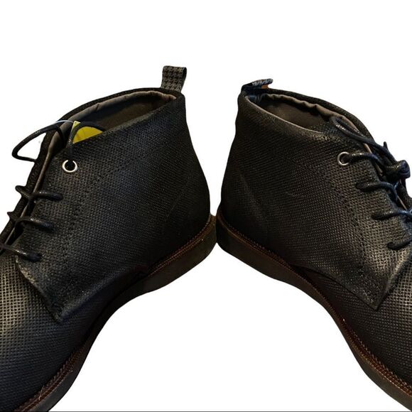 New with Tags Bull Boxer Men\'s Black Lace Chukka Boots 46 13 main image 4